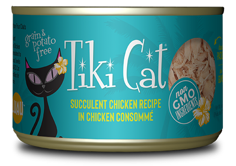 Tiki Cat Succulent Chicken in Consommé – 2.8 oz