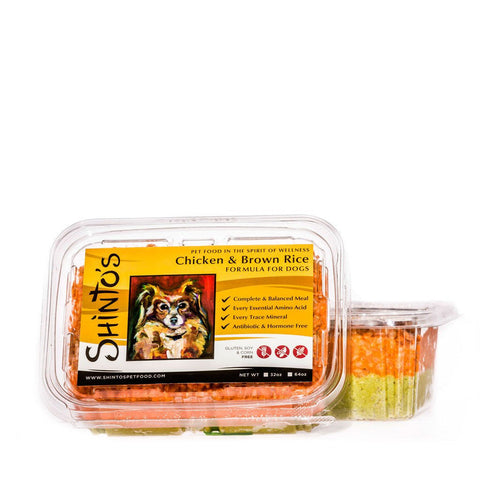 Wholesale Shinto's Chicken & Brown Rice Fresh Dog Food