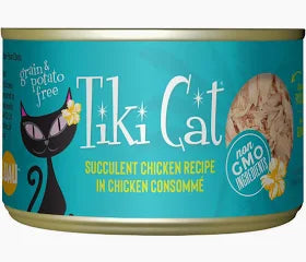 Tiki Cat Succulent Chicken in Consommé – 8 Pack