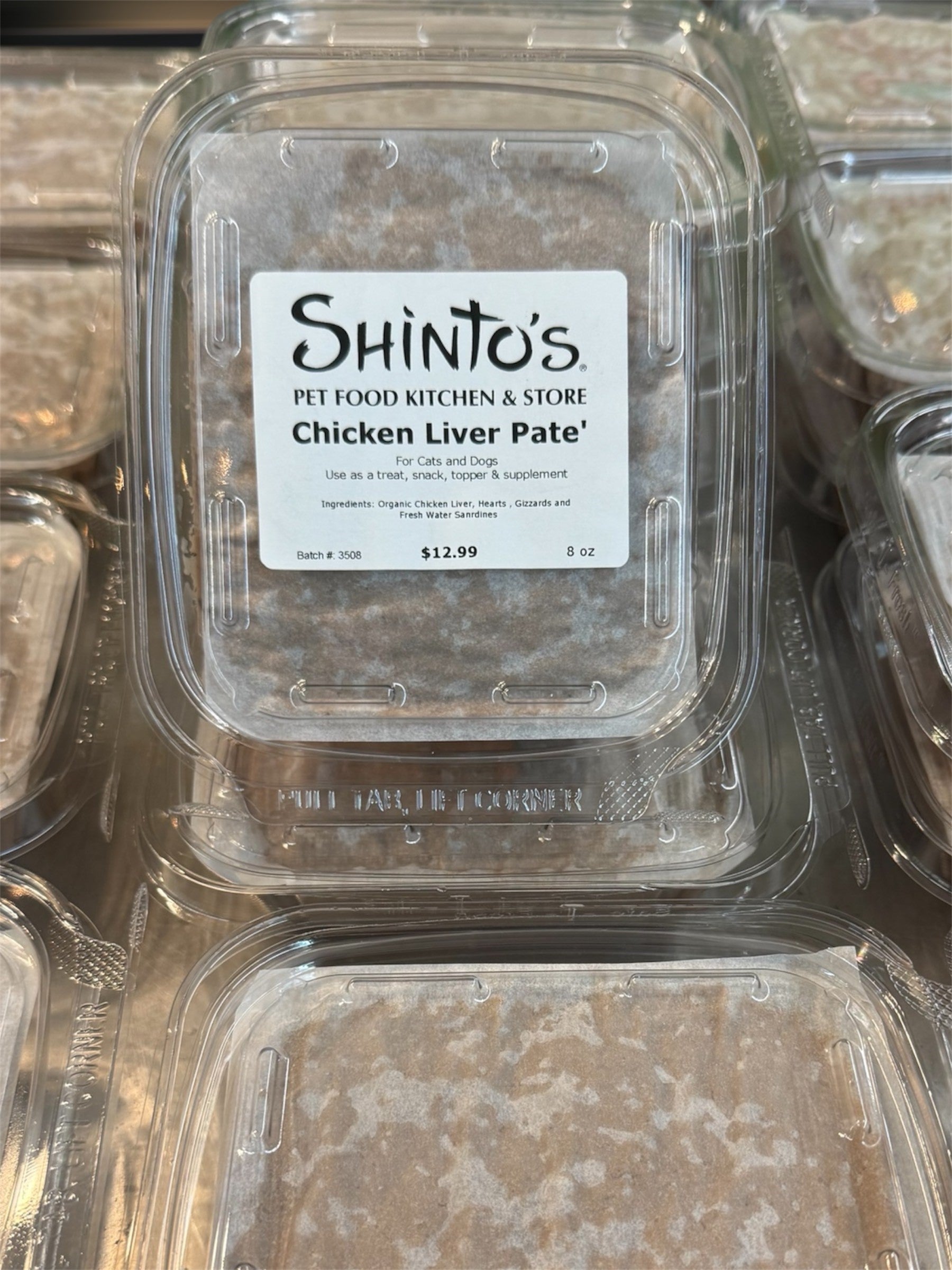Shinto's Chicken Liver Pate' 8oz
