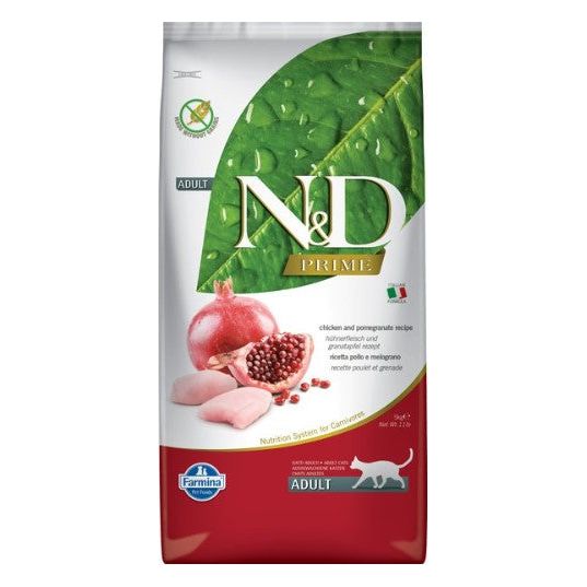 N&D - Chicken & Pomegranate Dry Food for Cats - 3.3 lbs