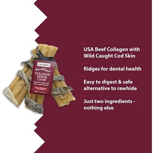 Icelandic+ Collagen Chews - Beef Collagen and Cod Skin