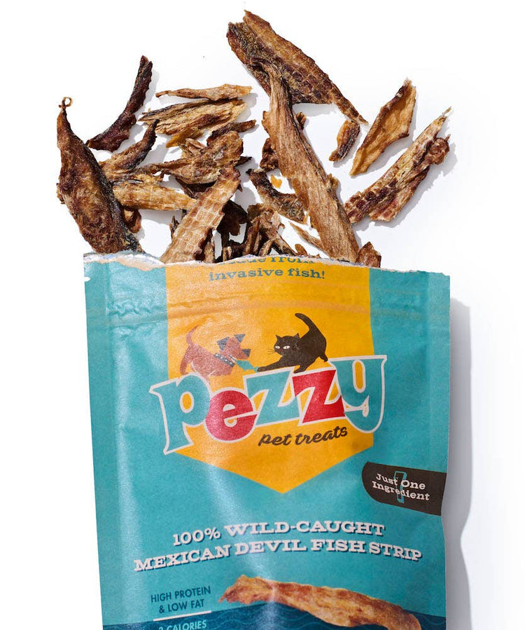 Devil Fish Strips (Single Ingredient Dog & Cat Treats)