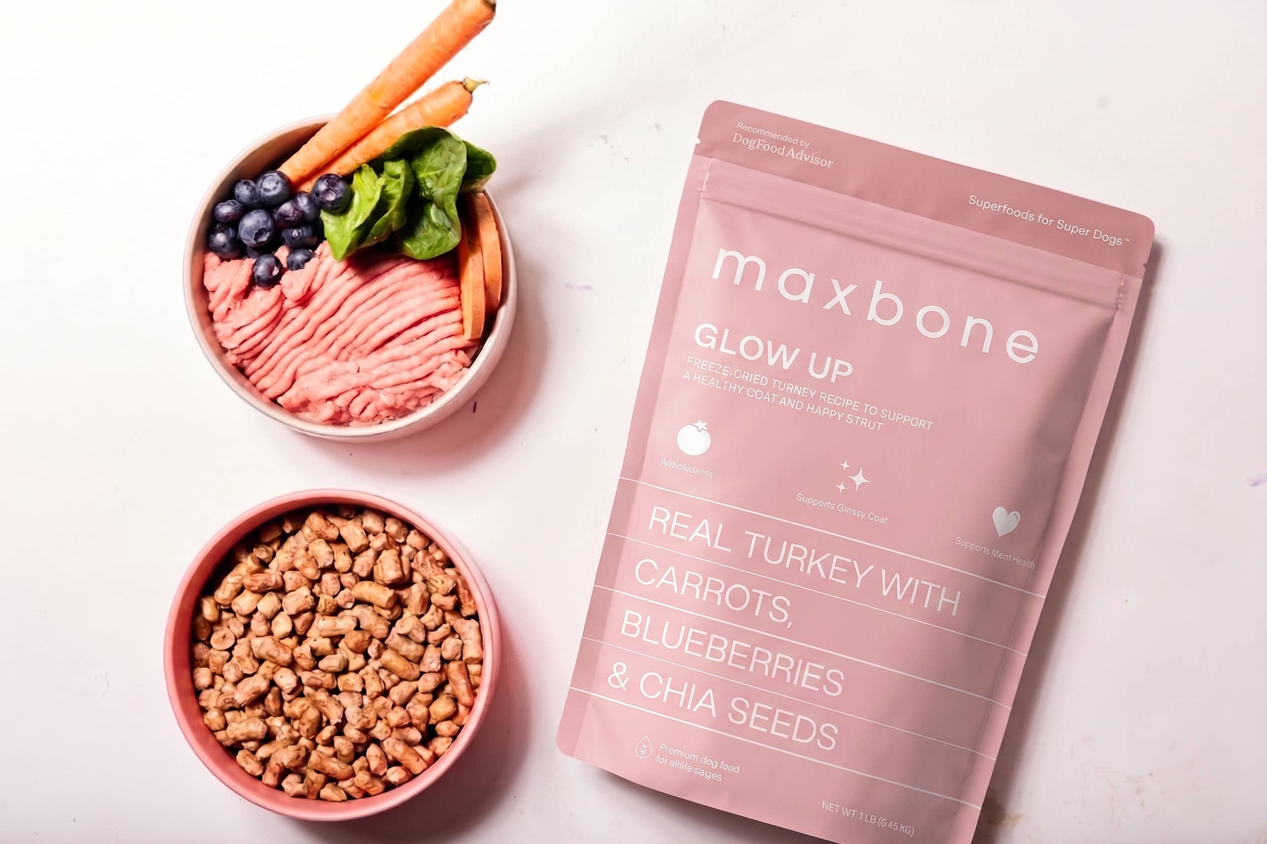 GLOW UP Turkey Freeze-Dried Dog Food