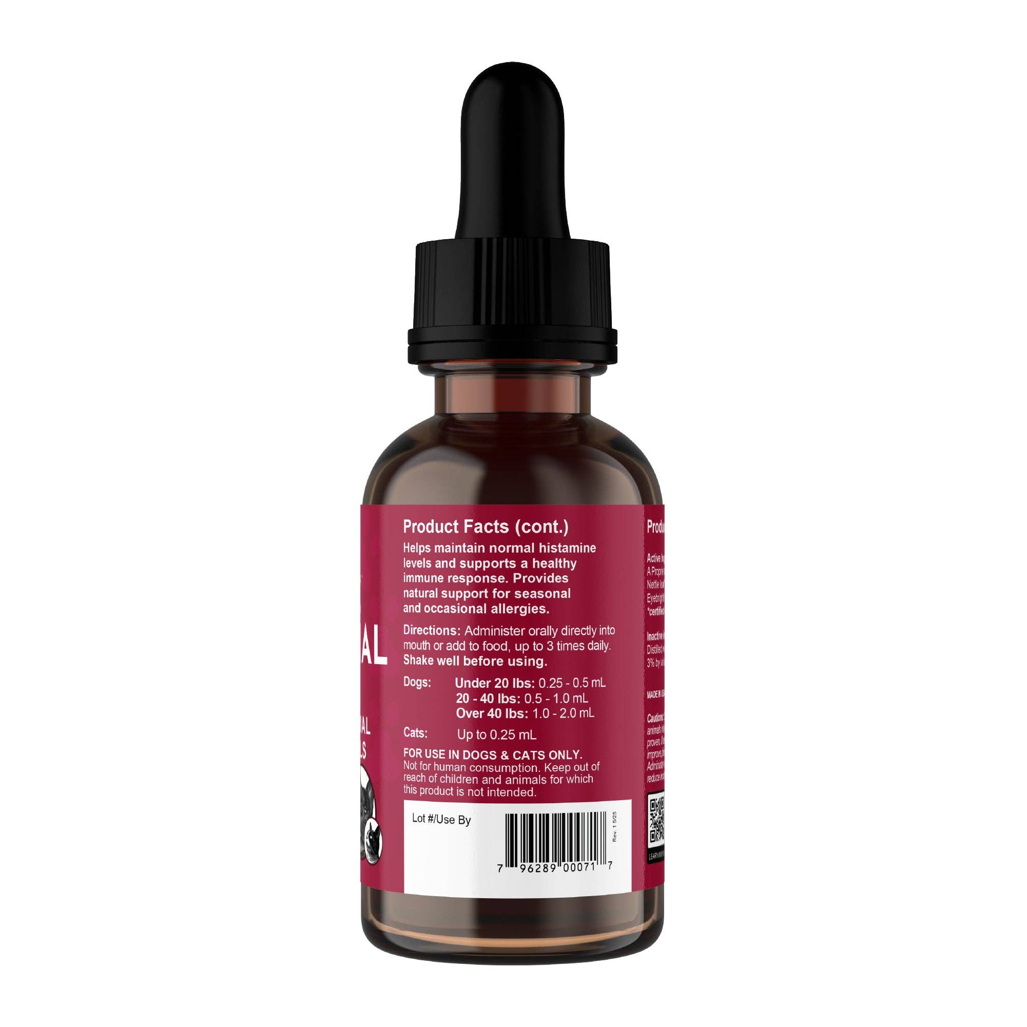 Seasonal Allergy Herbal Tonic | Maintains Normal Histamine Levels