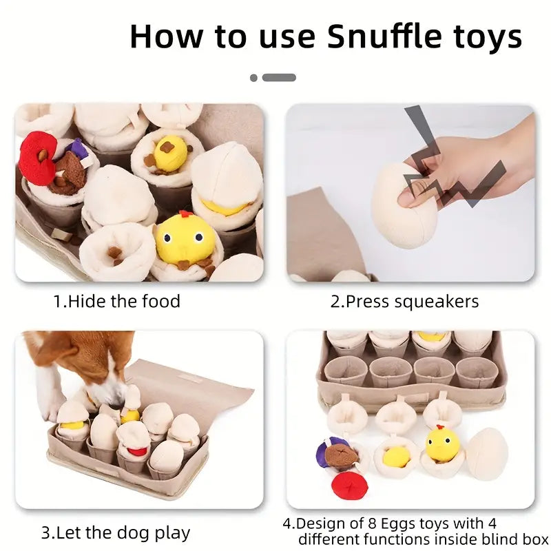 Interactive Eggs Pet Puzzle