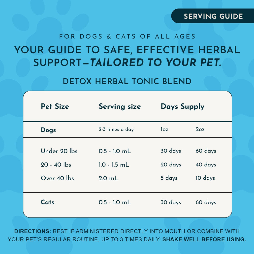 Detox Herbal Tonic Blend | Support Normal Liver Detoxification