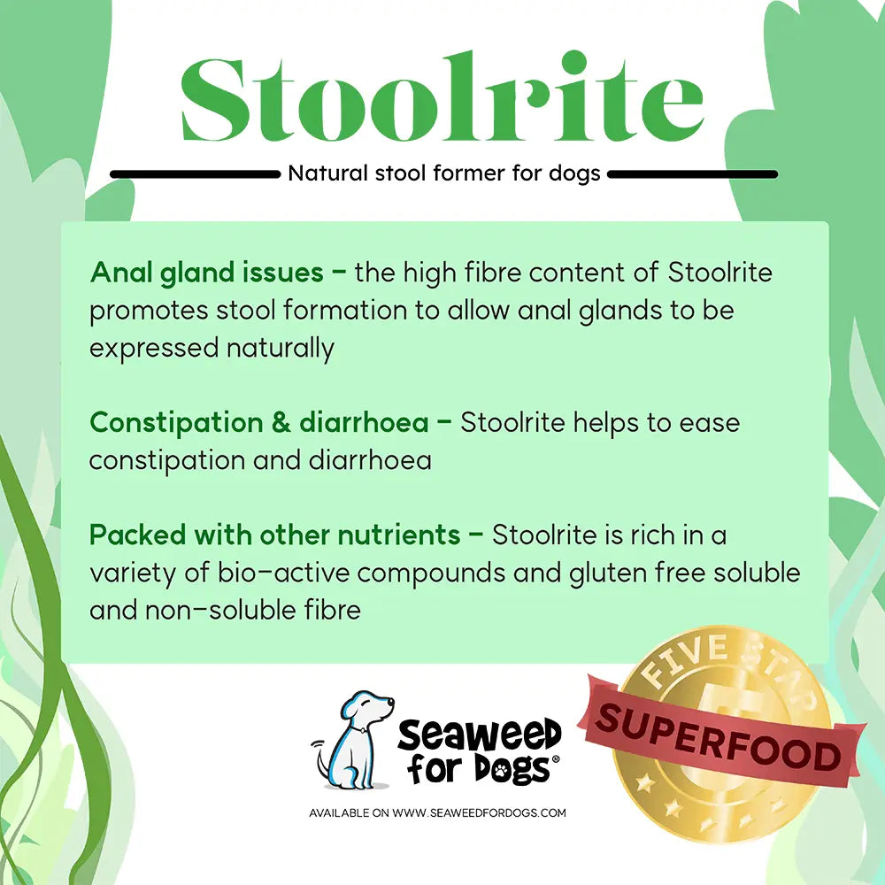 Stoolrite Natural Stool Former & Digestive Support for Dogs