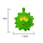 Squeaky Thorn Ball Toy for Cats & Dogs