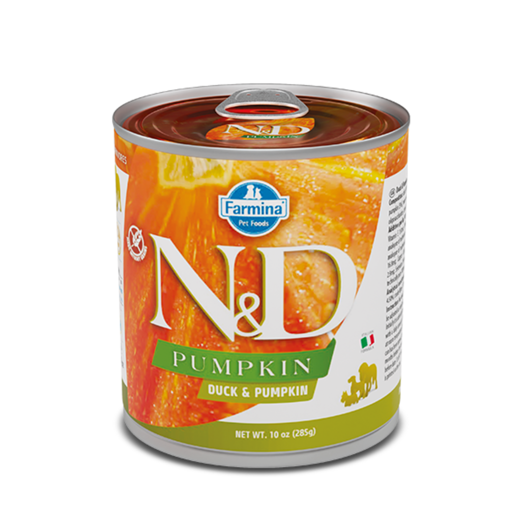 N&D Grain Free Duck & Pumpkin Canned Food for Dogs 10 oz.