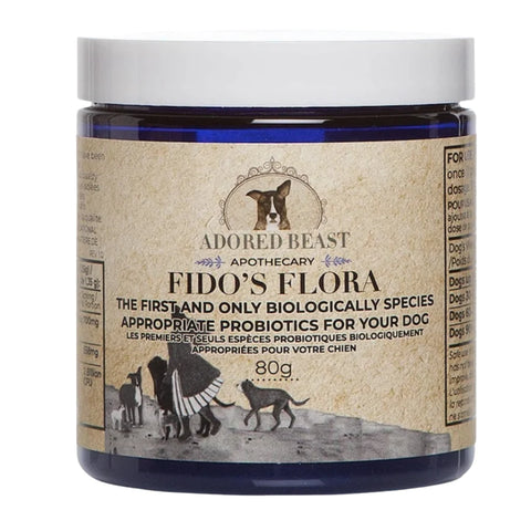 Adored Beast Fido's Flora - Species-Specific Probiotics for Dogs (40 g) 1.4 oz