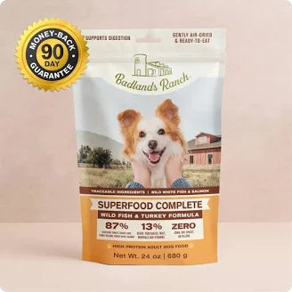 Badlands Ranch Superfood Complete Wild Fish & Turkey – 11.5 oz