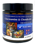 Shinto’s Glucosamine, Chondroitin and MSM capsules for pets