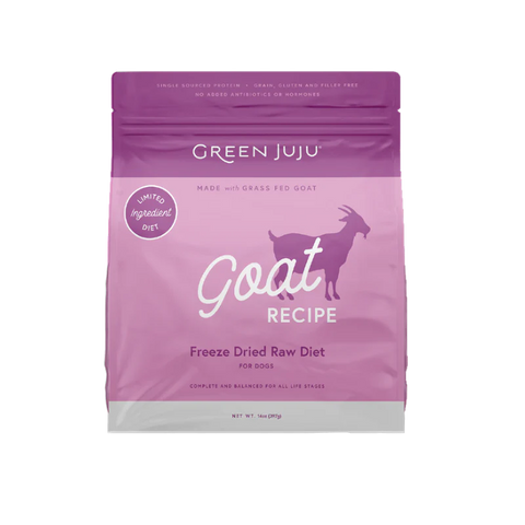 Green Juju Goat Freeze-Dried Dog Food – 14 oz