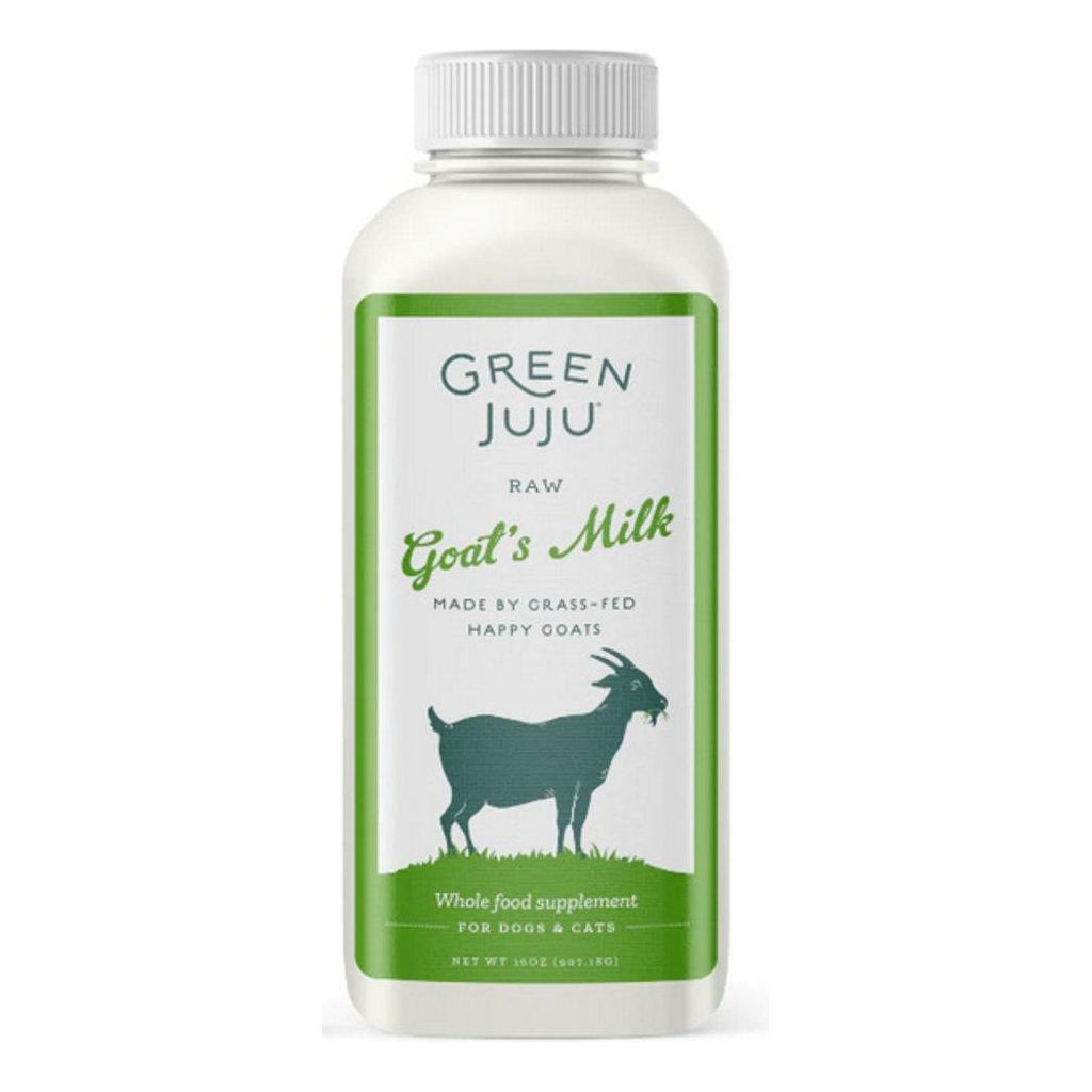 Green Juju Raw Goat’s Milk – Whole Food Supplement for Dogs & Cats