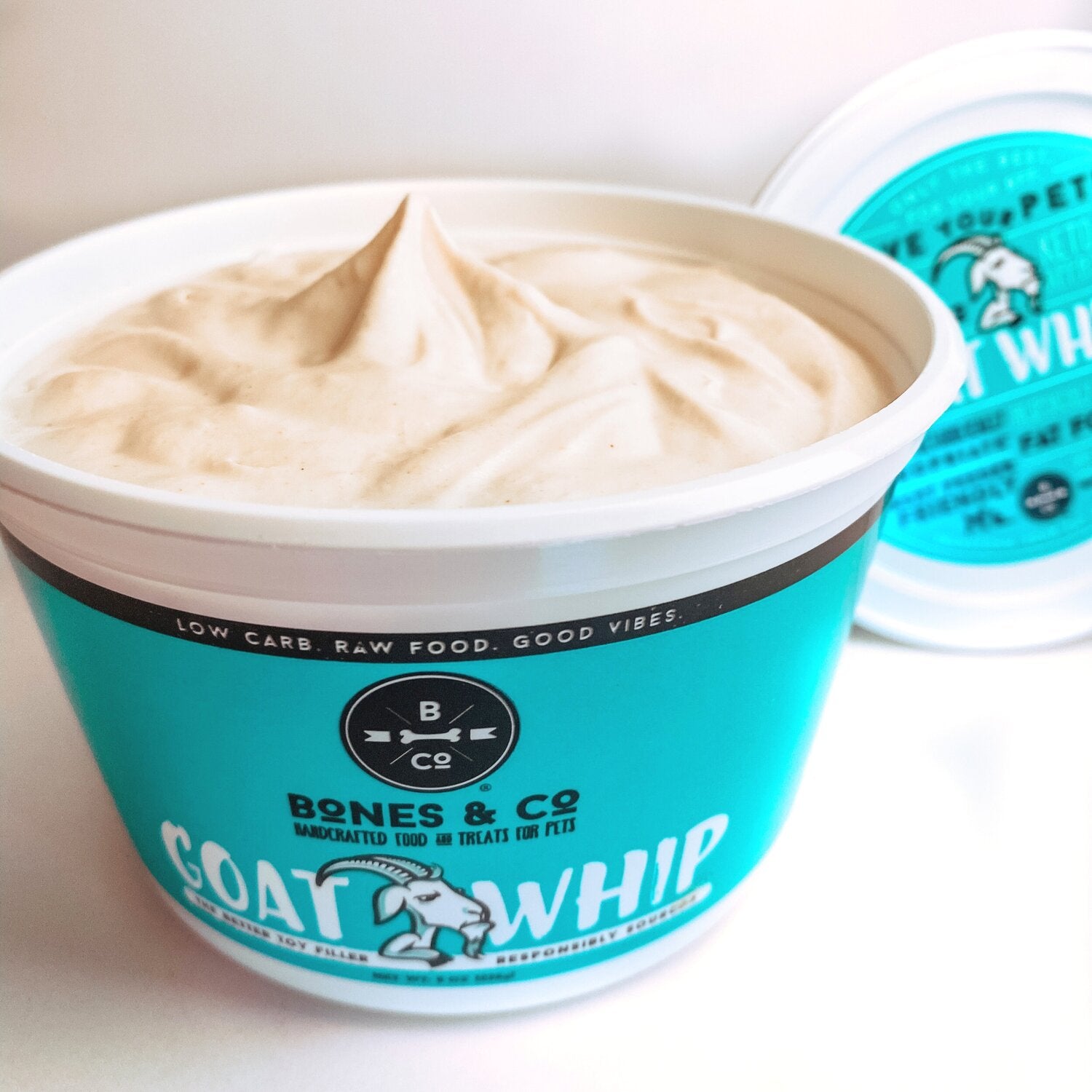 Bones & Co. Goat Whip - High-Protein Frozen Treat for Pets