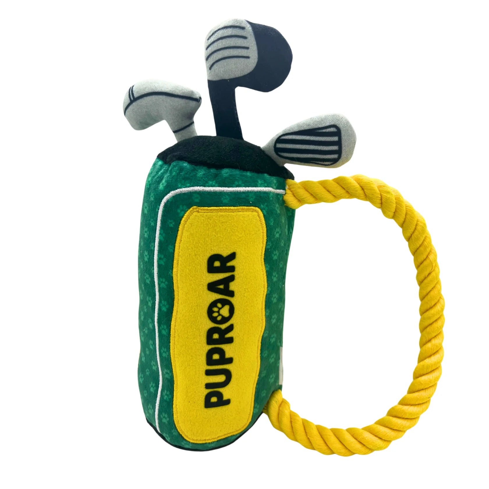 PUPROAR Golf Bag Dog Toy