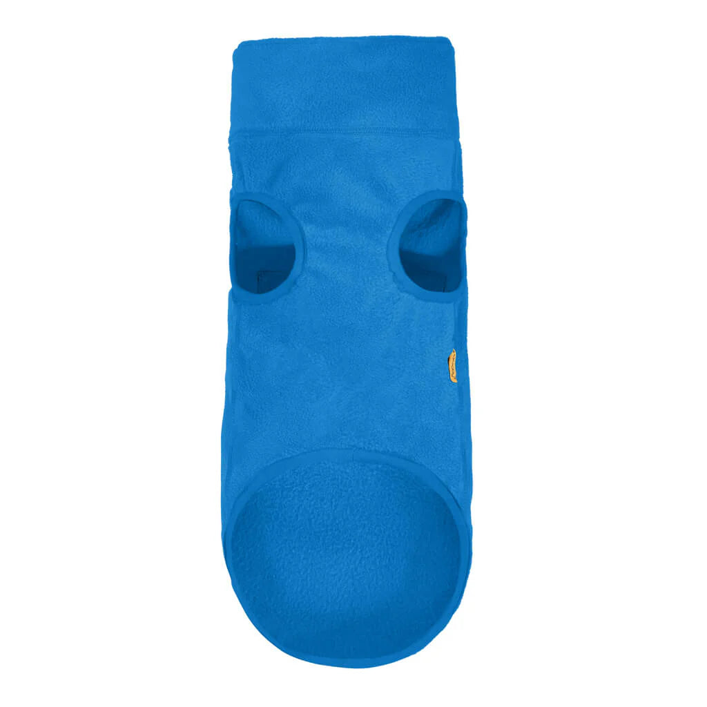 Gooby Half Zip Dog Fleece Vest – Blue
