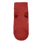 Gooby Half Zip Dog Fleece Vest – Burgundy