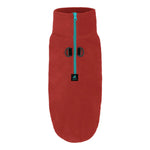 Gooby Half Zip Dog Fleece Vest – Burgundy