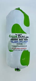 Beef Green Tripe with Trachea - For Dogs - 2 lbs.