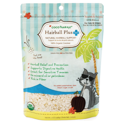 CocoTherapy Hairball Plus Fiber for Cats