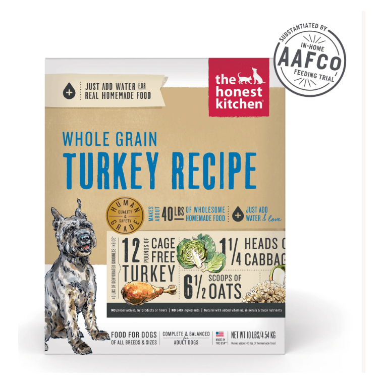 The Honest Kitchen - Whole Grain Turkey - Dehydrated Dog Food