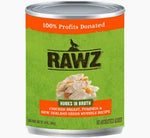 RAWZ Hunks in Broth | Chicken Breast, Pumpkin, & Green Mussels | 10oz Can