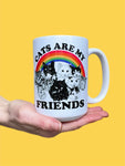 Astral Weekend “Cats Are My Friends” Mug – 15 fl oz