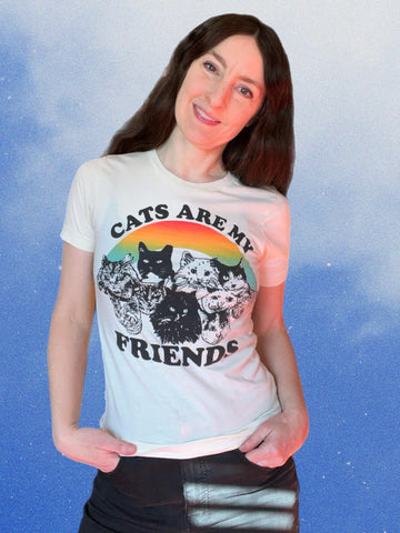 Astral Weekend “Cats Are My Friends” T-Shirt