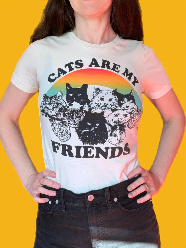 Astral Weekend “Cats Are My Friends” T-Shirt