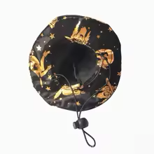 Black and Gold Wizard Pet Costume with Hat and Cape