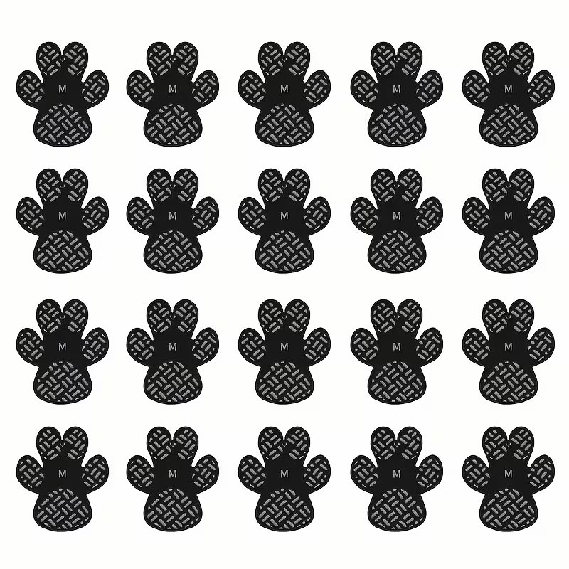 Piece Anti-Slip Dog Paw Grip Pads –  Black