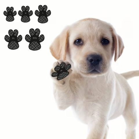 Piece Anti-Slip Dog Paw Grip Pads –  Black
