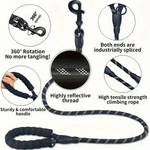 Reflective Dog Leash with Padded Handle