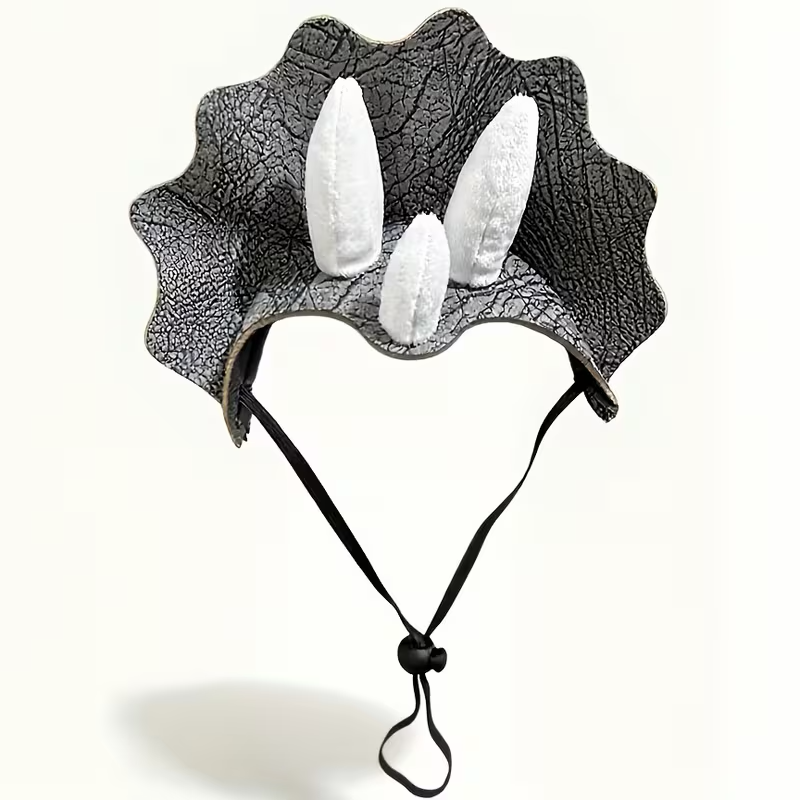 Triceratops Costume Hat for Pets