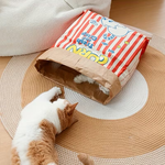 Popcorn Crinkle Play Bag for Cats & Dogs