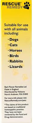 RESCUE Remedy Pet Calming Drops