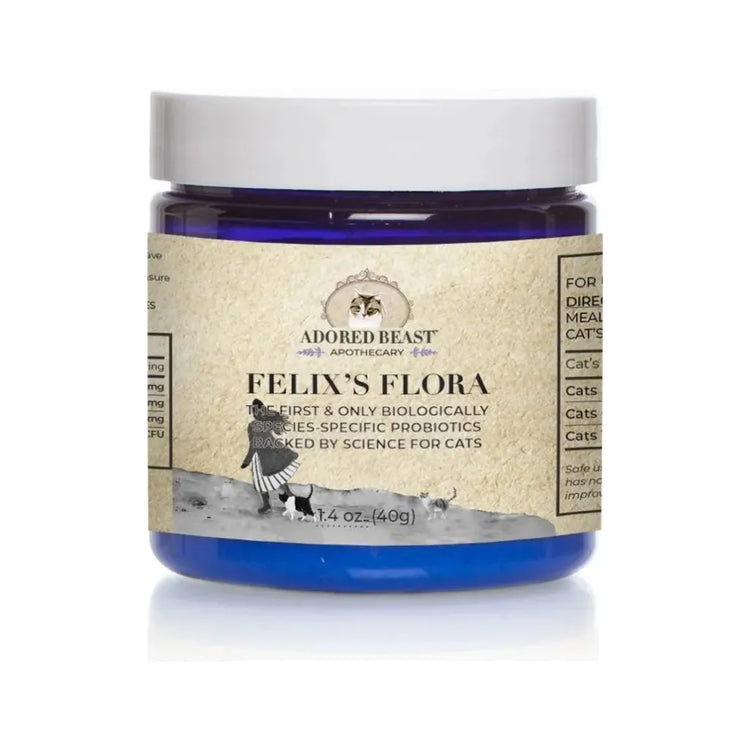 Adored Beast Felix’s Flora Probiotic for Cats – 40 g