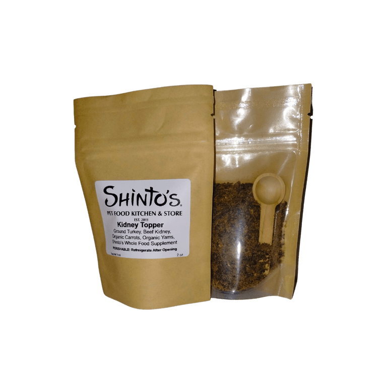 Shinto’s Turkey and Beef Kidney Topper for dogs and cats