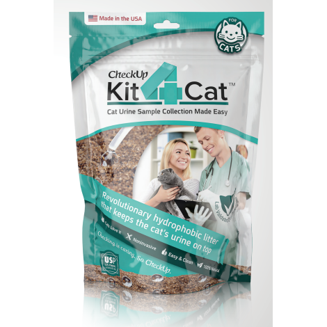 Check Up Kit4Cat – Easy Cat Urine Sample Collection Kit