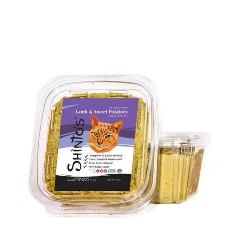 Shinto’s Lamb & Sweet Potato Fresh Cat Food