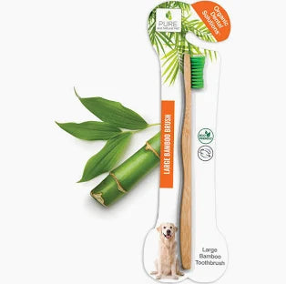 Pure & Natural Pet Bamboo Dog Toothbrush – Large