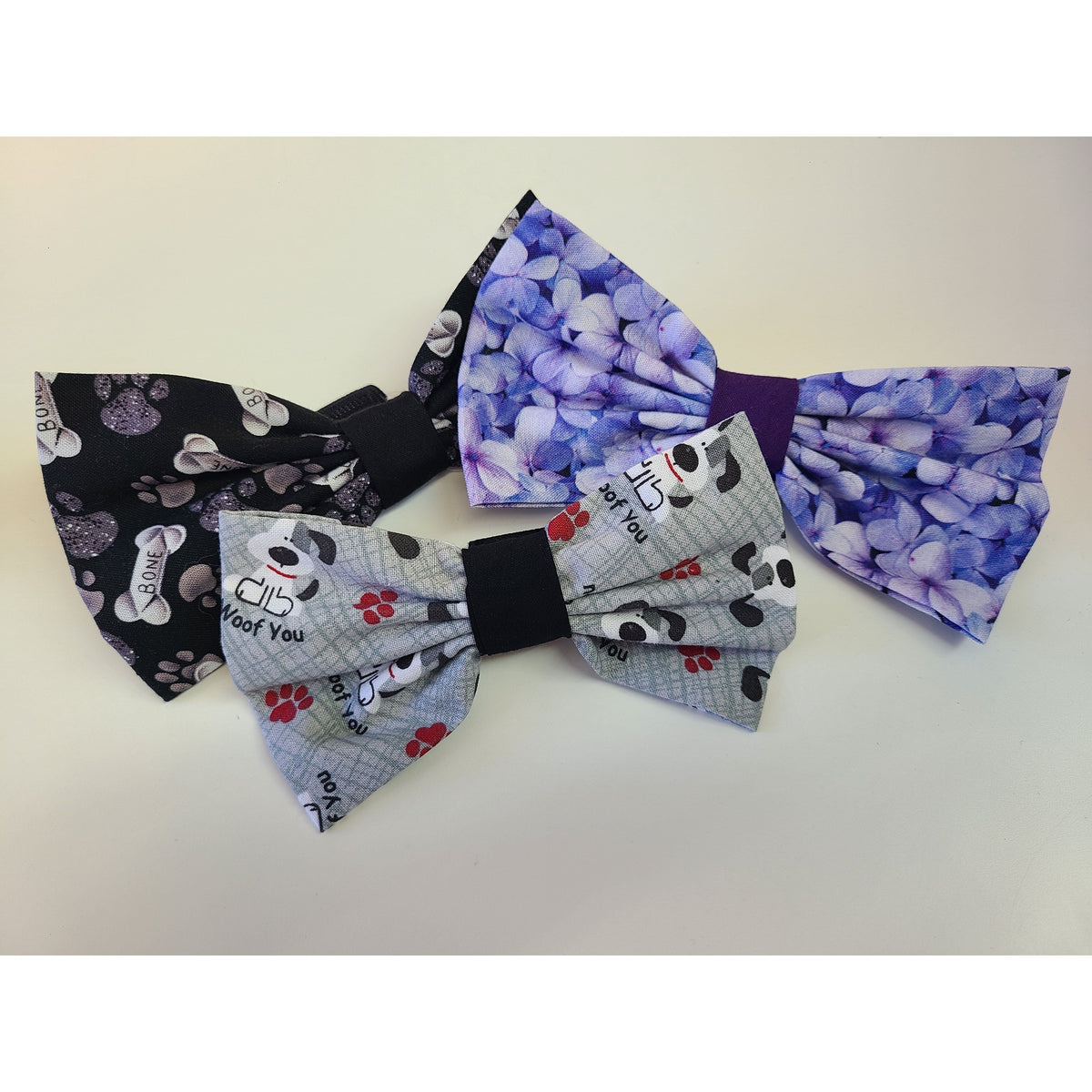 Handmade Collar Bows for Dogs & Cats