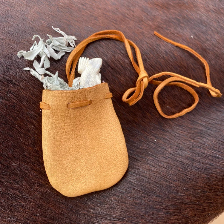 Leather Medicine Pouch