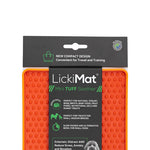 LickiMat Mini Tuff Soother – Orange