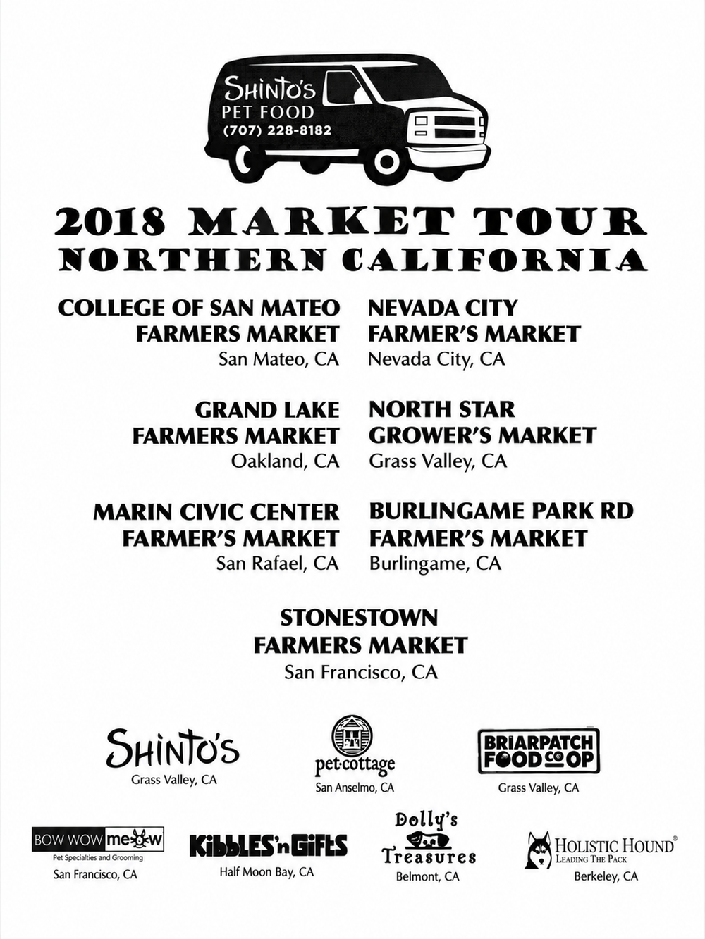 Northern California Market Tour