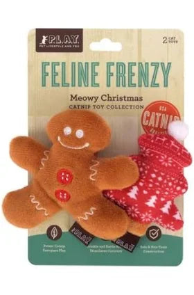 P.L.A.Y. Meowy Christmas Catnip Toy Set