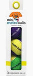 MetroBalls Dog Tennis Balls – 3 Pack