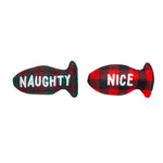 Pearhead Naughty or Nice Holiday Cat Toy Set